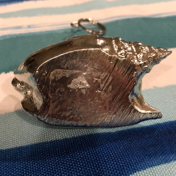 SET OF SIX  SILVER SHELL PLACE CARD HOLDERS! - Picture 6 of 7